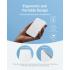 Anker MagGo Power Bank, Ultra-Slim 10,000mAh Magnetic Battery Pack, Qi2 Certified 15W Ultra-Fast MagSafe Compatible Portable Charger, Ergonomic Design, for iPhone16/15/14/13/12 Series Only - White